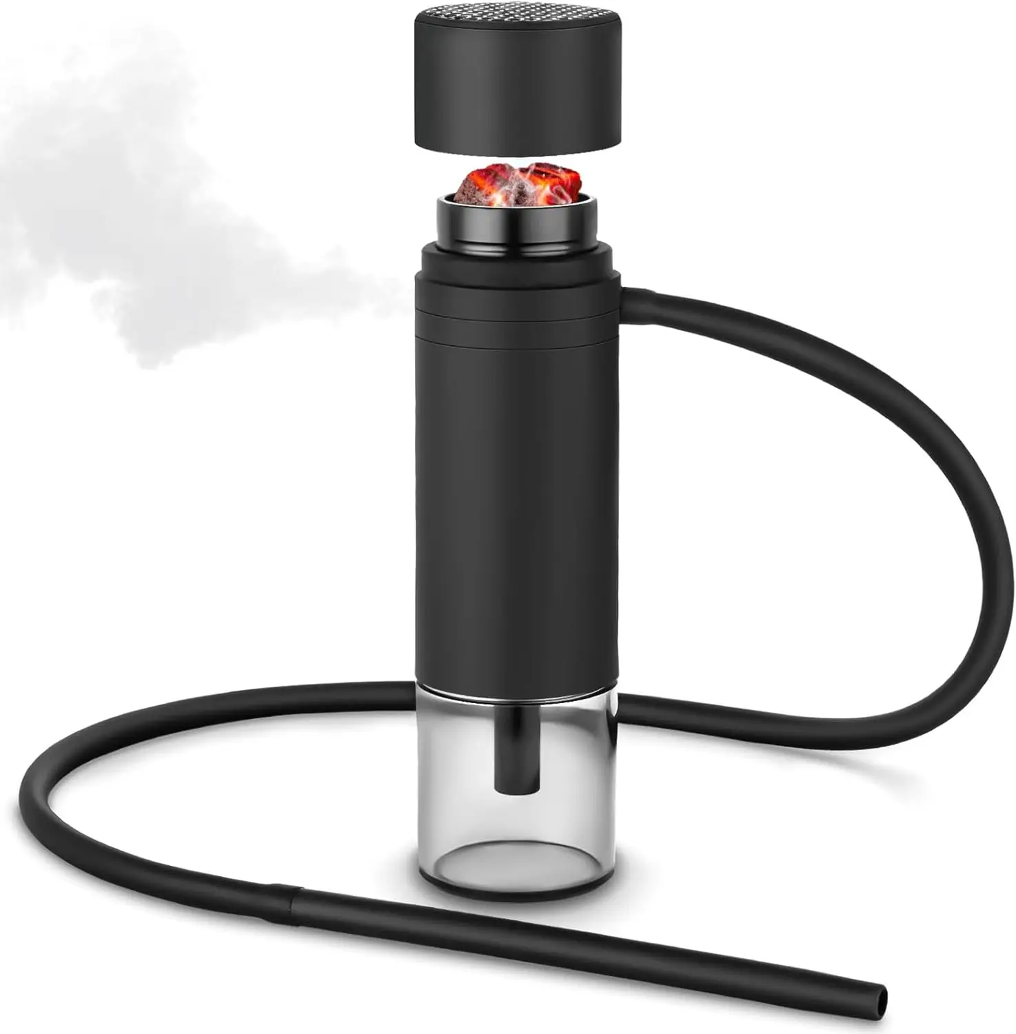 Hot sale  portable Travel hookah shisha car hookah cup Portable Hookah with Led Light