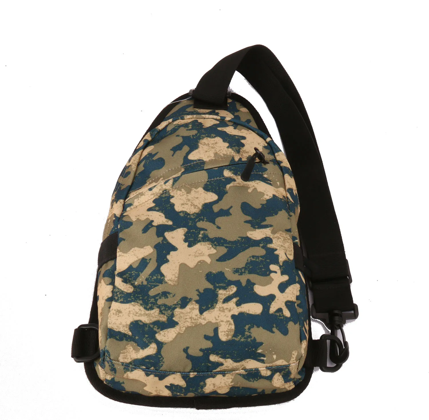 
2021 Good Quality Fashion Style Camping Hiking Climbing School 600D Print+Mesh Chest Pack 