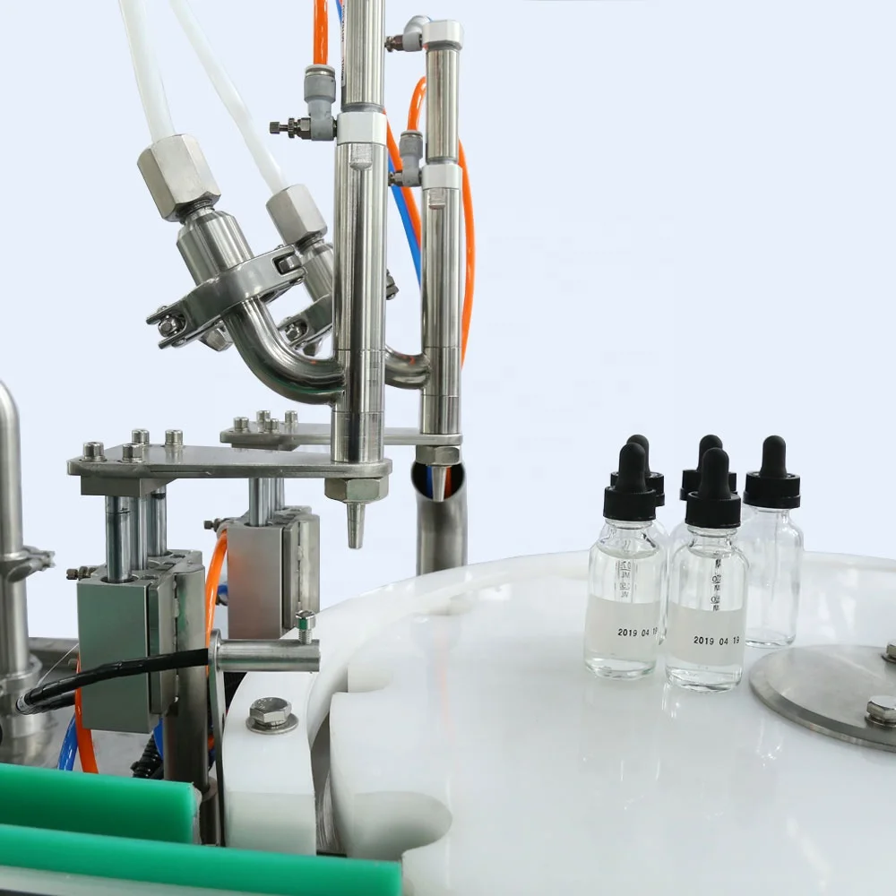 New Design Automatic Cosmetics Essential Oil Perfume Liquid Spray Bottles Filling Machine