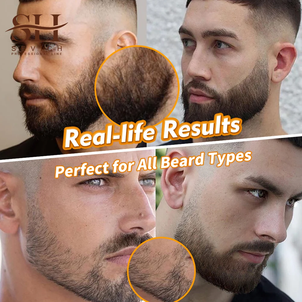 Beard Styling Filler Pen Makeup Brush Thickening Hair Beard Root Touch Up Powder Pen For Men Facial Care