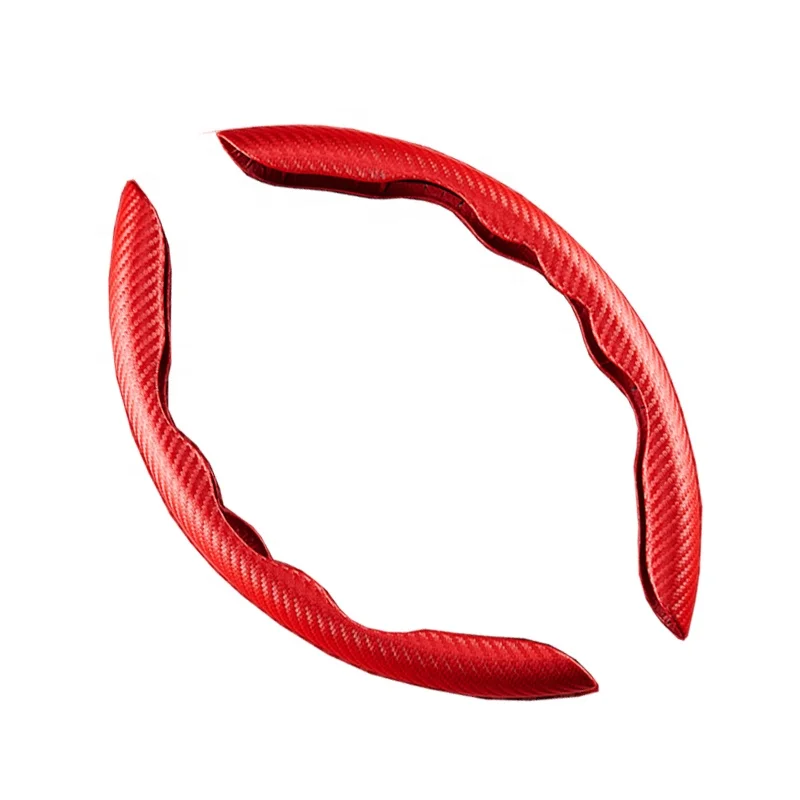 Universal Sport Anti-slip Car Steering Wheel Covers Suede Carbon Fiber Steering Wheel Cover For Car