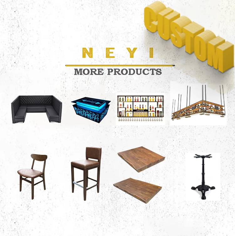 Night Club Shisha Pub Interior Design With Modern Strip Club Supplied Luxury Accessories Furniture BT1014