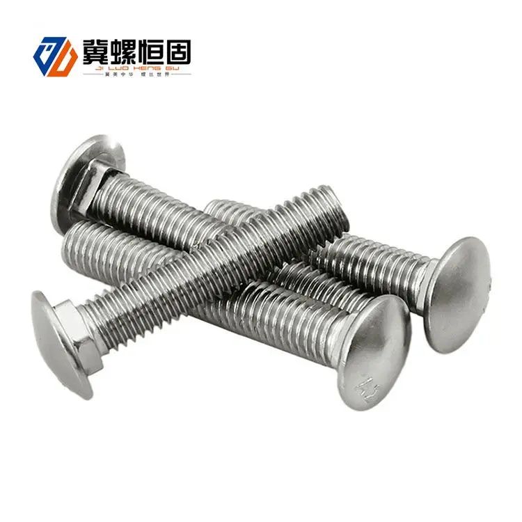China OEM Stainless Steel Door Hardware Carriage Bolt screws