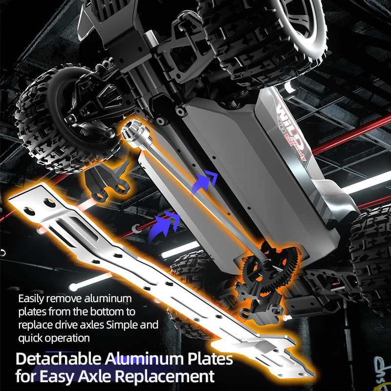 JJRC C8810 1/18 wild buggy all terrain carbon brush motor high speed car independent shock-absorber off-road vehicle