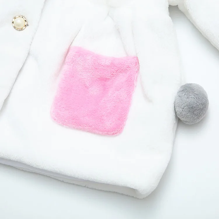 
Girl baby coat girls Korean style outerwear infant spring hooded coat 