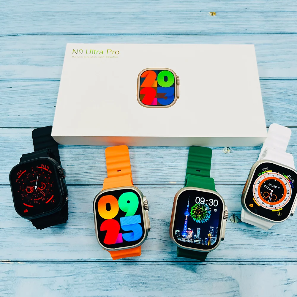 2023 N9 Ultra PRO 49mm Smart Watch 2.1 Inch Screen Compass NFC Smartwatch Men Women Sportwatch For Android IOS PK HK8 PRO MAX