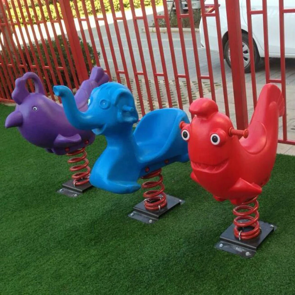 YL-YM007 Kids Play Sets Spring Riders Amusement Park Kids Funfair Rides For Sale