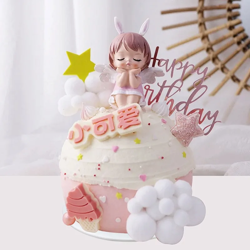 Simulation Wedding Cake Birthday Cakes Food Model For Decorate Shop Food Cake Display