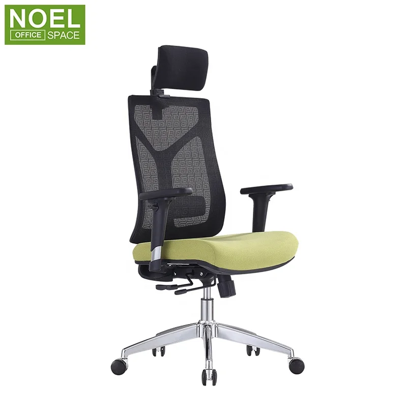 Comfortable gas lift high back 3D arm ergonomic mesh office chair