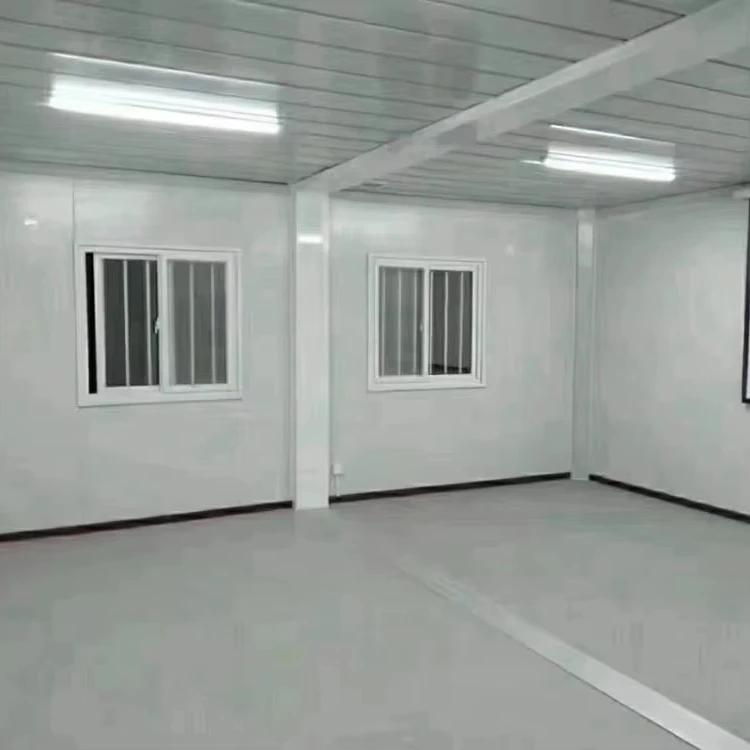 Модульный стальной корпус сборный контейнер стеклянный дом плоская упаковка для дома виллы использования в киоске отеля с материалом сэндвич-панелей