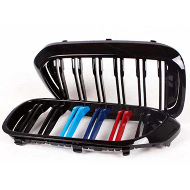RTS, For BMW 5 Series G38 G30 Grille change 5 Series G38 G30 high guality m color front grille 2017+