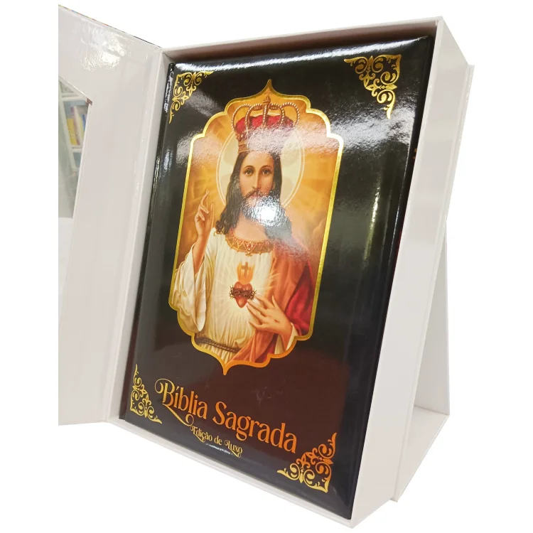 custom 365 Bible Stories and Prayers hardcover book print bible cover