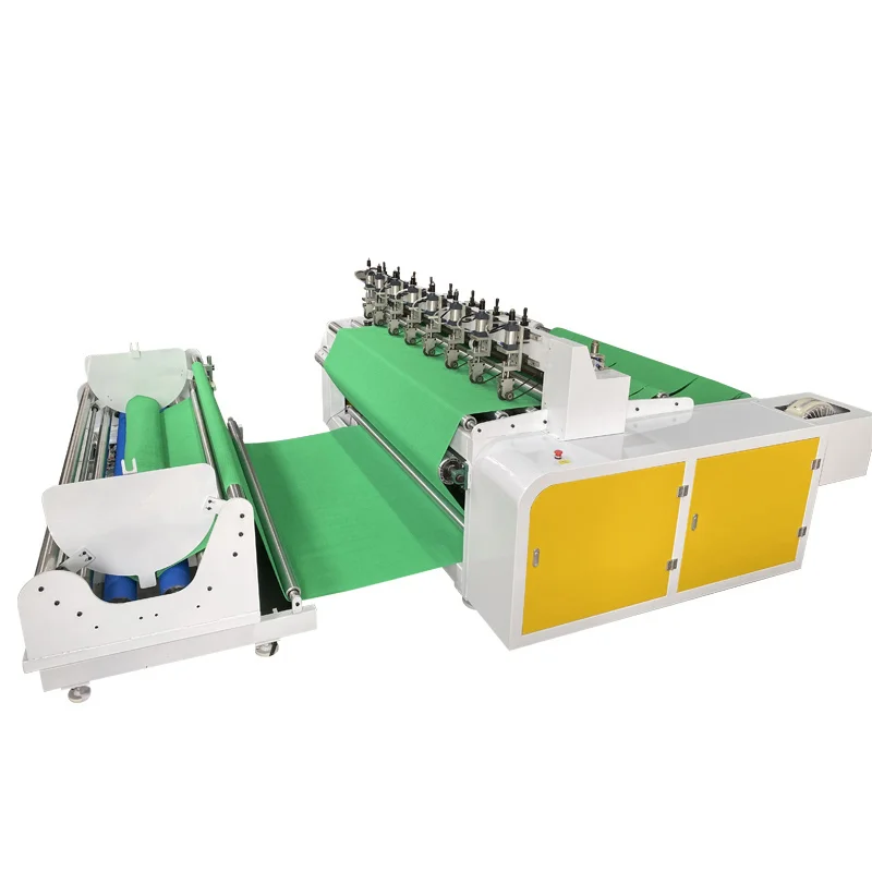 Microfiber Towel Cutting Machine Slitting Cloth Computer Operate Automatically