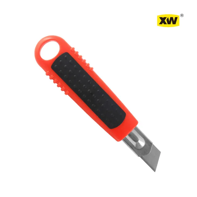 ABS pocket plastic ergonomic handle retractable safety knives