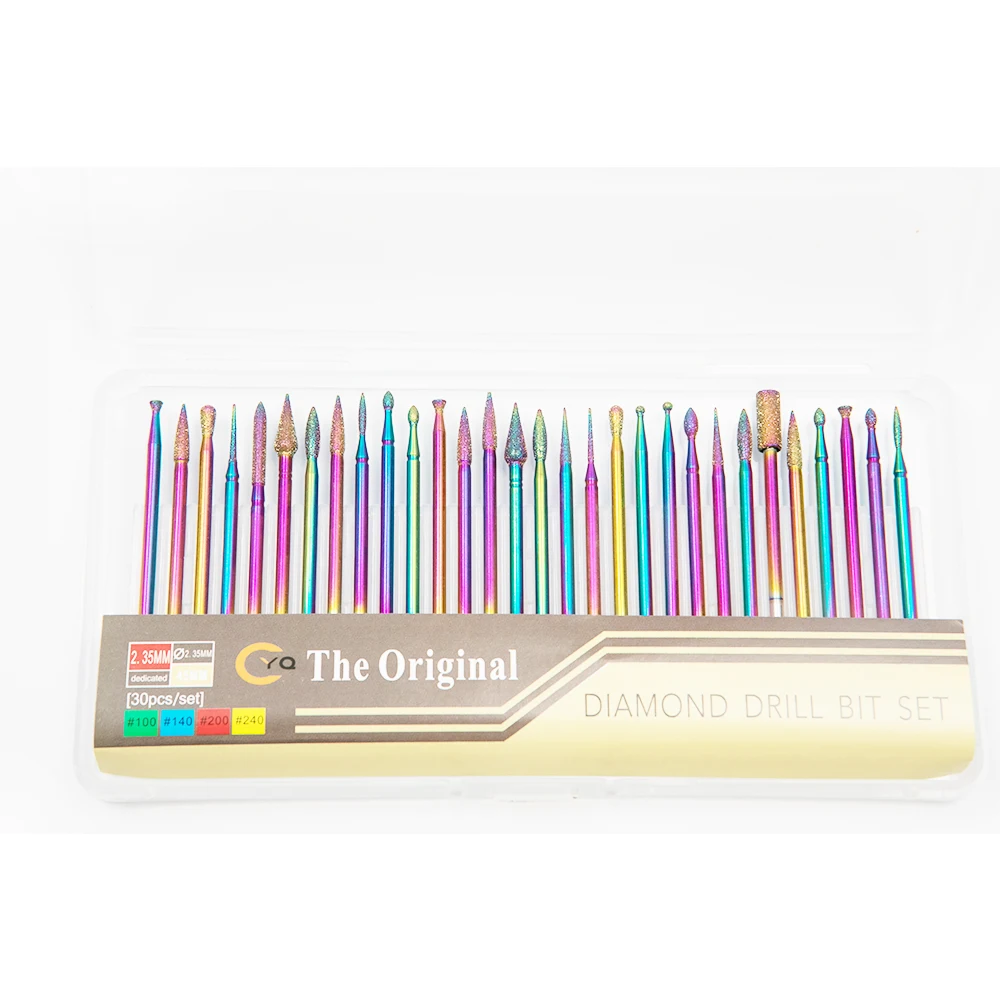 Nail Drill Bits set Diamond for nail drill machine Electrical Nail Drill