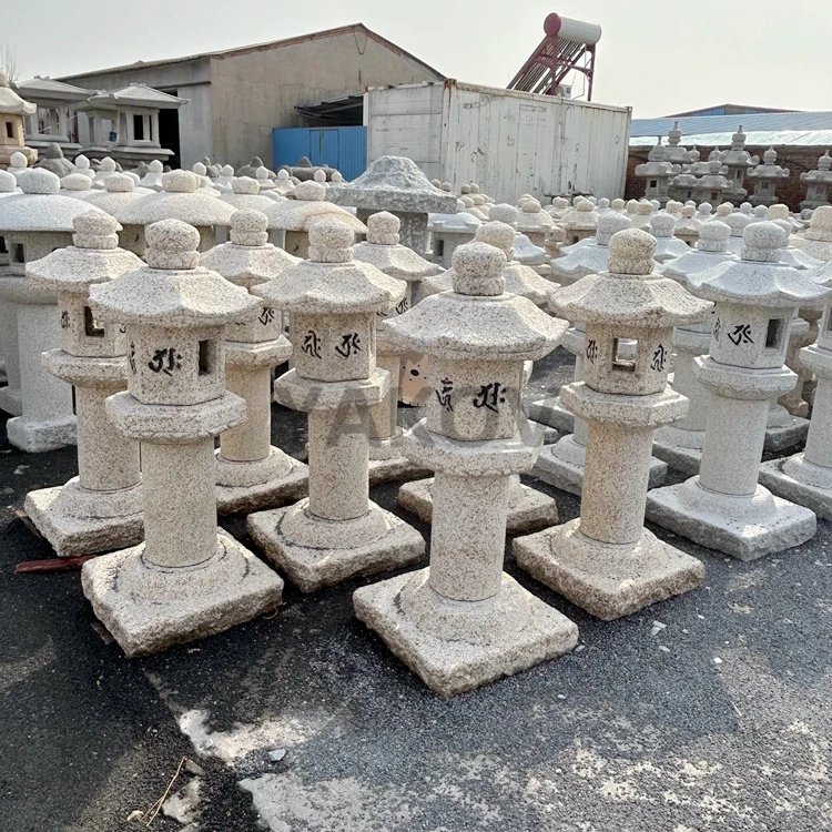 Home garden decorative Japanese stone lantern