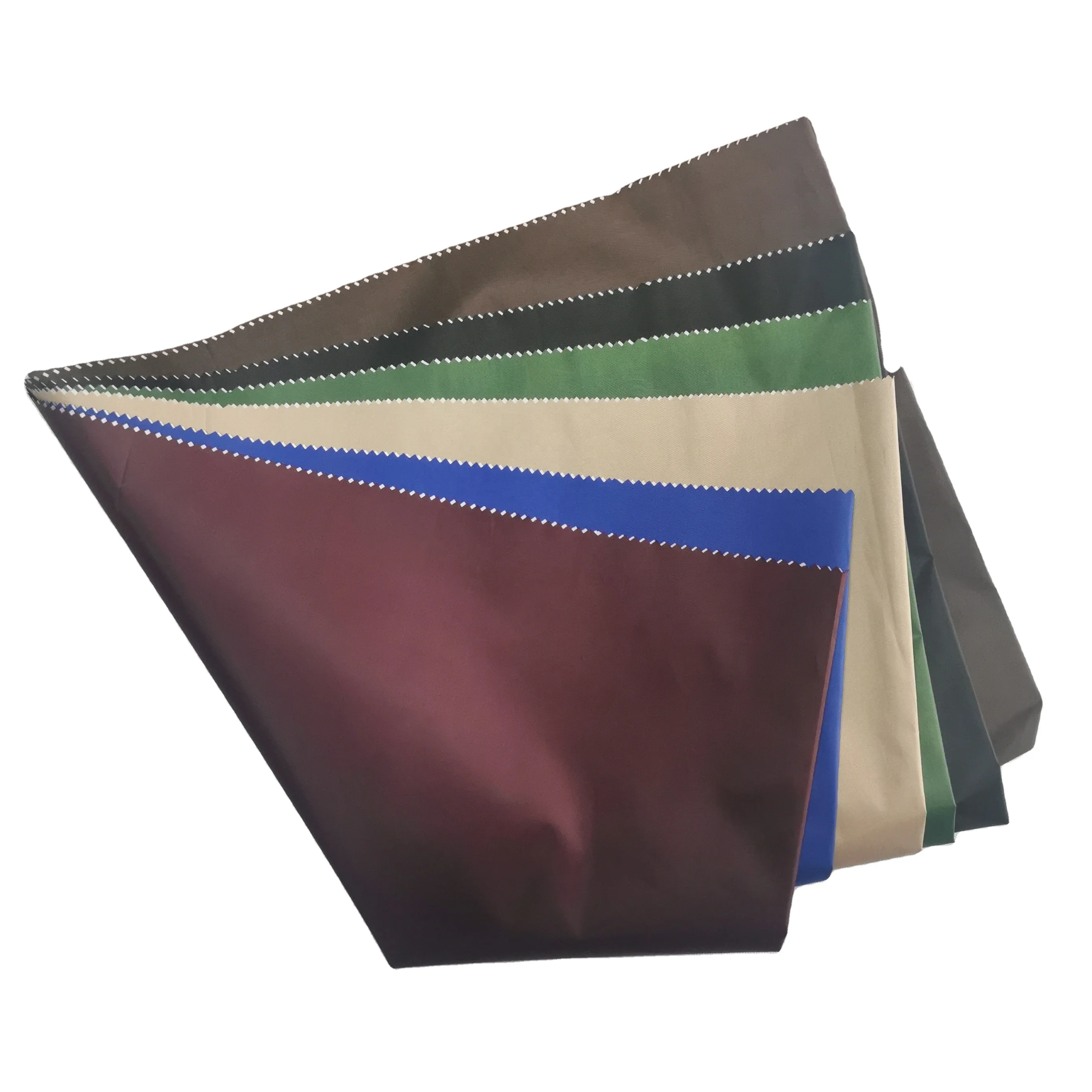 Высококачественная тафта с серебристым покрытием 190T, полностью затеняющий текстиль для палатки/зонта/автомобильного чехла