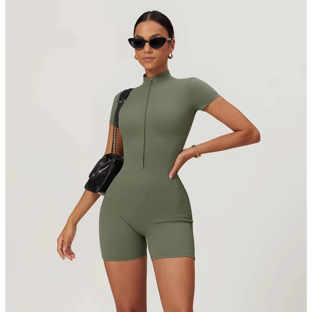 Yoga Sets One Piece leggings Workout Gym Playsuit Sexy Sports Suit Tights custom Yoga Fitness Active Bodysuit Jumpsuit For Women