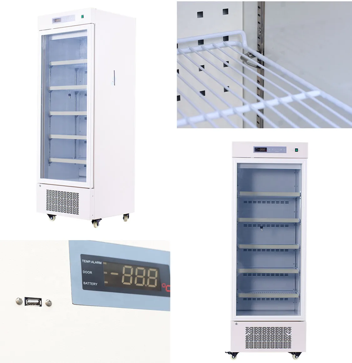 Lab Medicine Pharmaceutical Hospital Drug Refrigerator