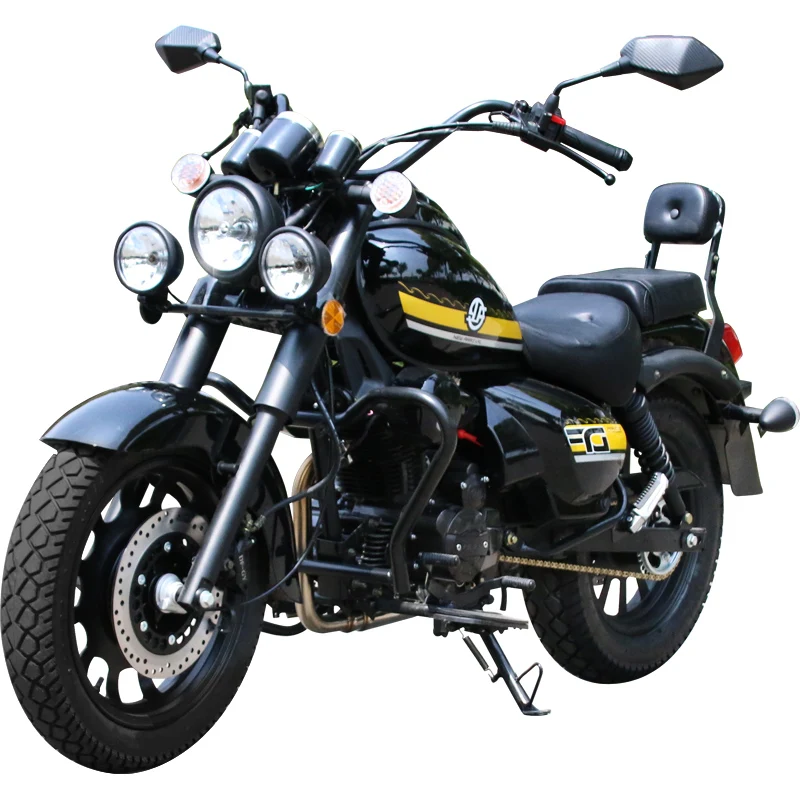 Roywell New Design Chinese 150cc Petrol Moto Chopper Cruiser Motorcycle Vintage Motorcycles