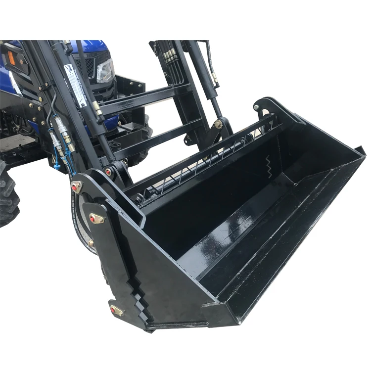 Luke HYDRAULIC small mini garden lawn mower tractor front end loader with 4 in 1 bucket 4wd 404 for sale