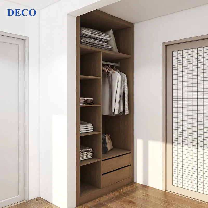 Bedroom Furniture customizable organizer portable design layout closets Aromoires with height-adjustable shelves