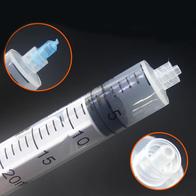 Customizable Veterinary syringe 1ml 2ml 3ml 5ml 10ml disposable luer lock cosmetic syringe without needles
