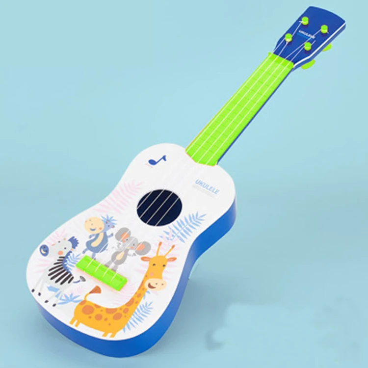 
Hot Amazon Musical Instruments Cheap Fruit Electric Acoustic Guitars 4 String for Kids 