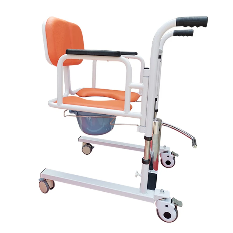 Portable Commode Shower Transfer Lifting Bed To Wheel Chair For Patient