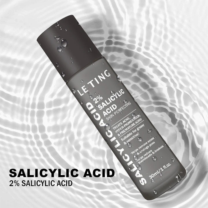 Private Label 2% Salicylic Acid And Points For Beauty Moisturizing Gentle Exfoliation Face Serum Face Toner