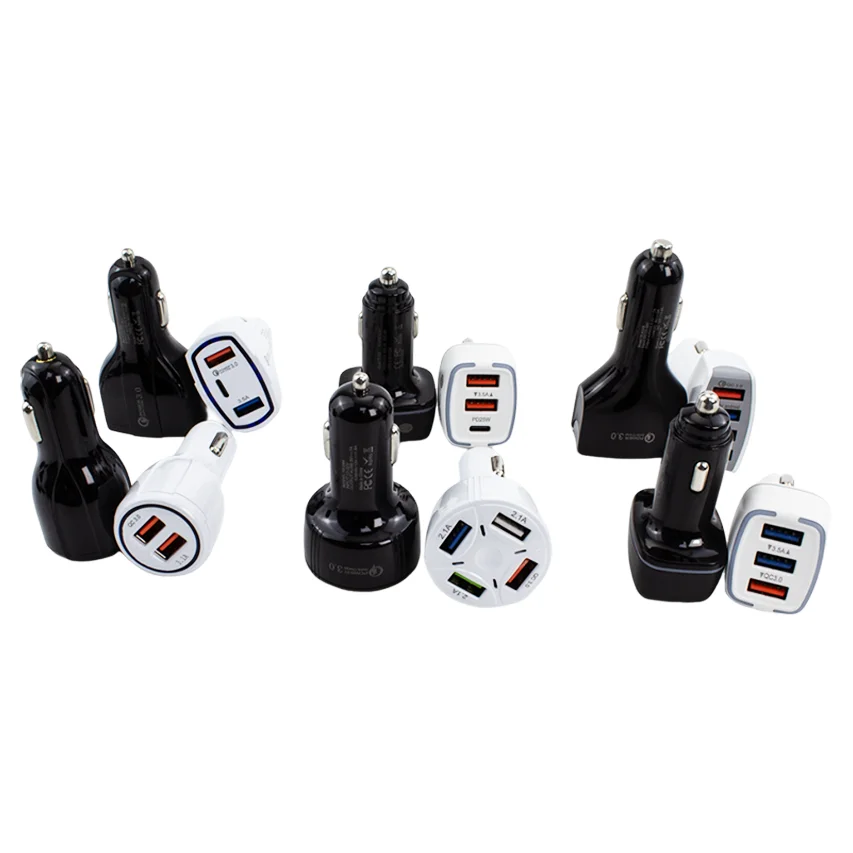 4 in 1 Car Charger Multiple Models To Choose From Electric Car Charger Fast Charging For Phone