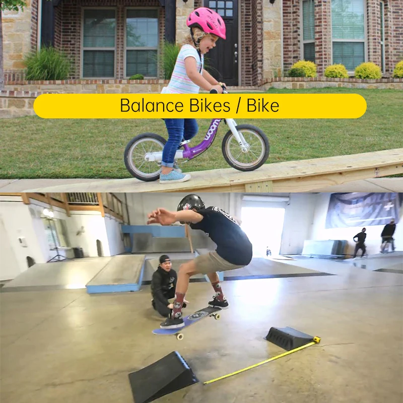 Wholesale Price Good Quality Outdoor and Indoor Game Competition Wave Ride and Skate Ramp for Skateboard Inline Skating Bike