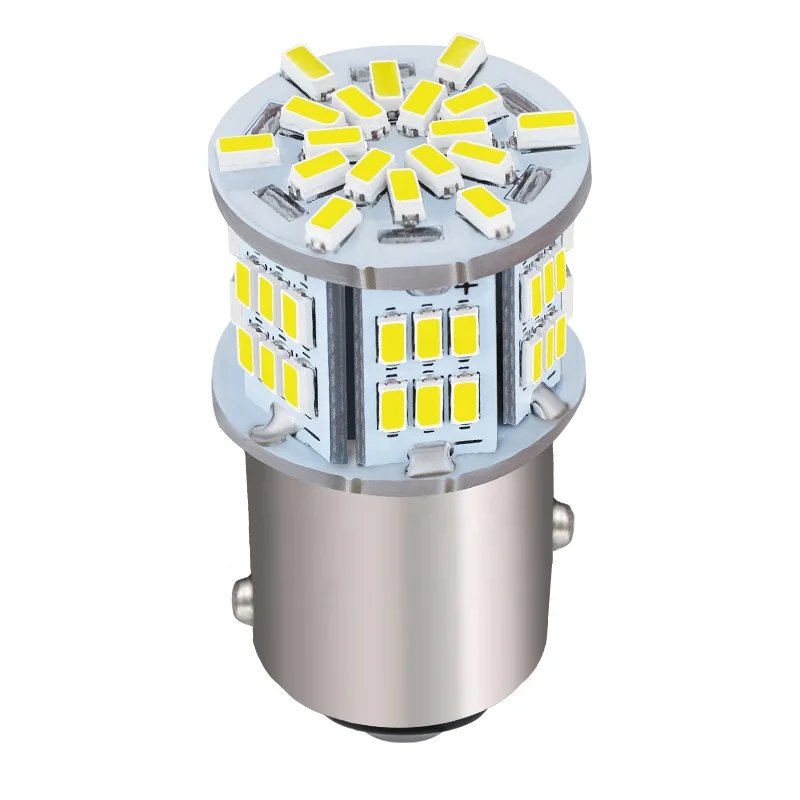 Automotive Parts Led Replacement Bulbs 1157 1156 BA15S P21W 3014 54SMD Tail Light Turn Signals Light 12V24V Led Car Auto Lights
