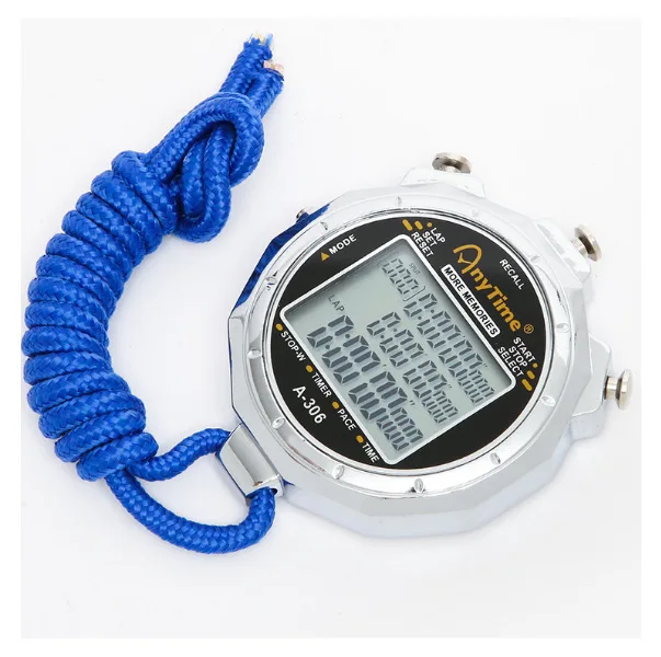 Multi-channel metal sports electronic stopwatch Health sports stopwatch high-grade electronic stopwatch