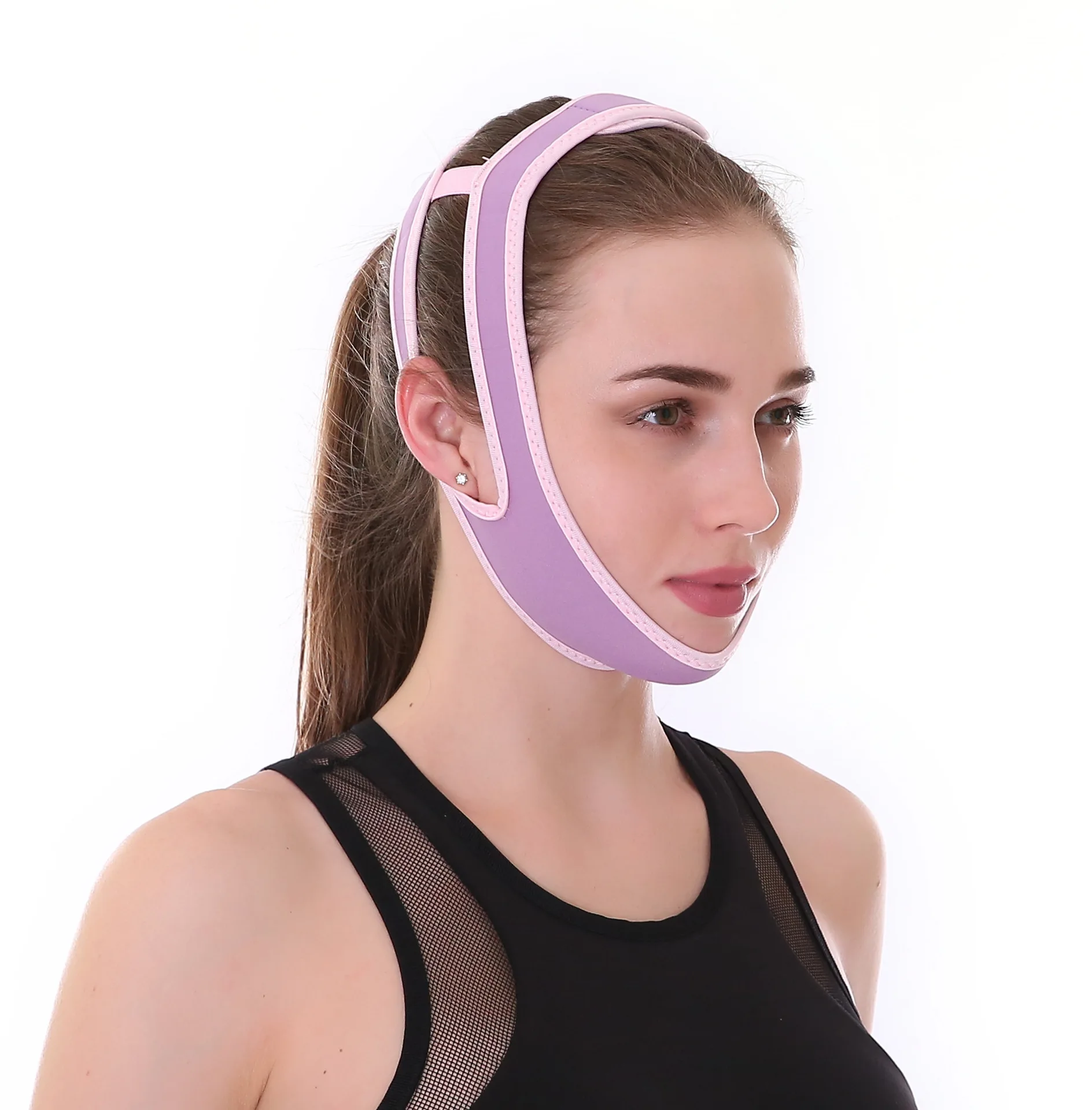 Sleep deep Snoring Chin Strap Solution for Mouth Breathing Jaw Anti Chin Strap Support