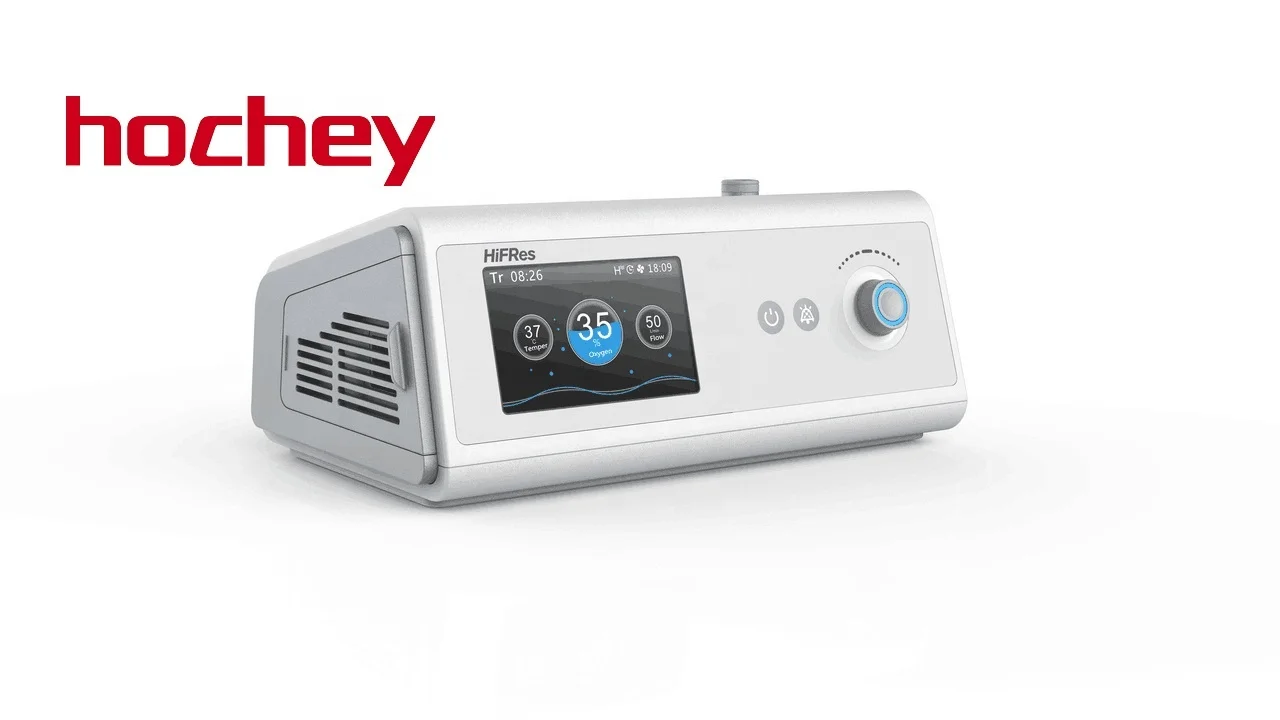 Hochey Medical Touch Screen   Nasal  Cannula  Respiratory  Humidifiers  CPAP  High  Flow  Heated  Respiratory  Humidifiers
