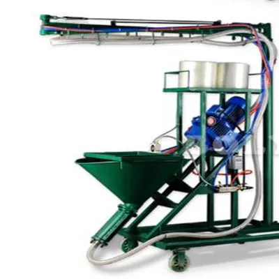 Mortar wall machine cement mortar wall spraying machine large flow mortar spraying equipment