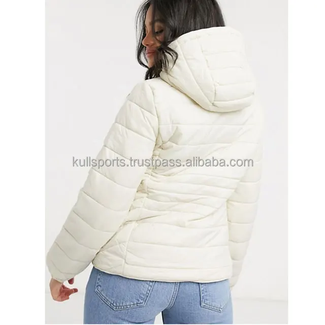 
Fashion New Design Winter Puffer Shiny Jacket Warm Padding Wholesale Bubble Bomber Jean Jacket 