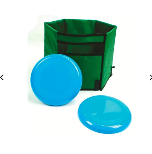 Outdoor Sports Games Folding Disc Toss Flying Disc Toss Dunk Game Set