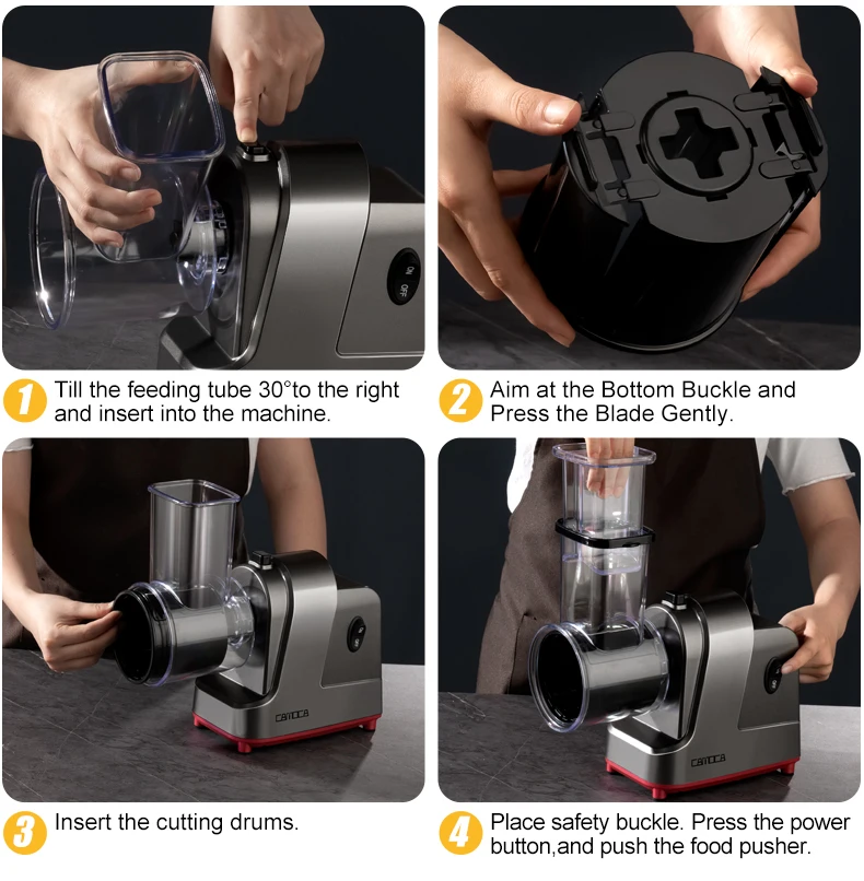 2023 Kitchen Accessories Electric Fruit And Vegetable Shredder Vegetable Slicer Cutter And Salad Maker