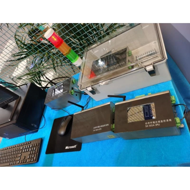Real Time Cleanroom Cleanliness Monitor System RS485 Online Remote Particle Counter