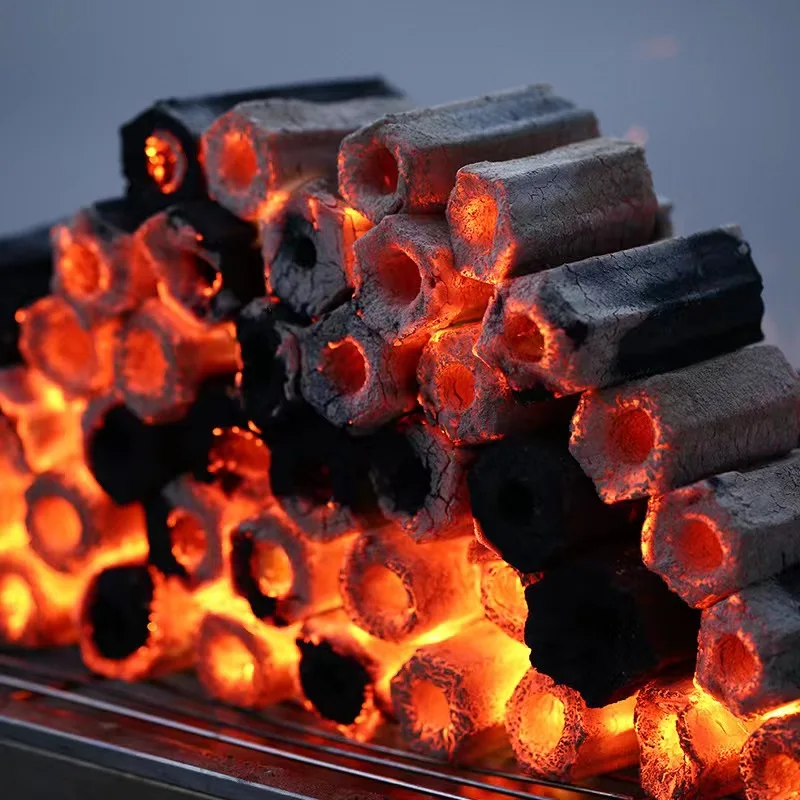 High-grade environmental protection natural bamboo charcoal charcoal green environmental protection barbecue charcoal