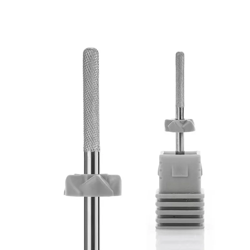 Premium Nail Gel Remover Cuticle Cutter Manicure Pedicure Barrel Tungsten Carbide Bur Nail Drill Bit
