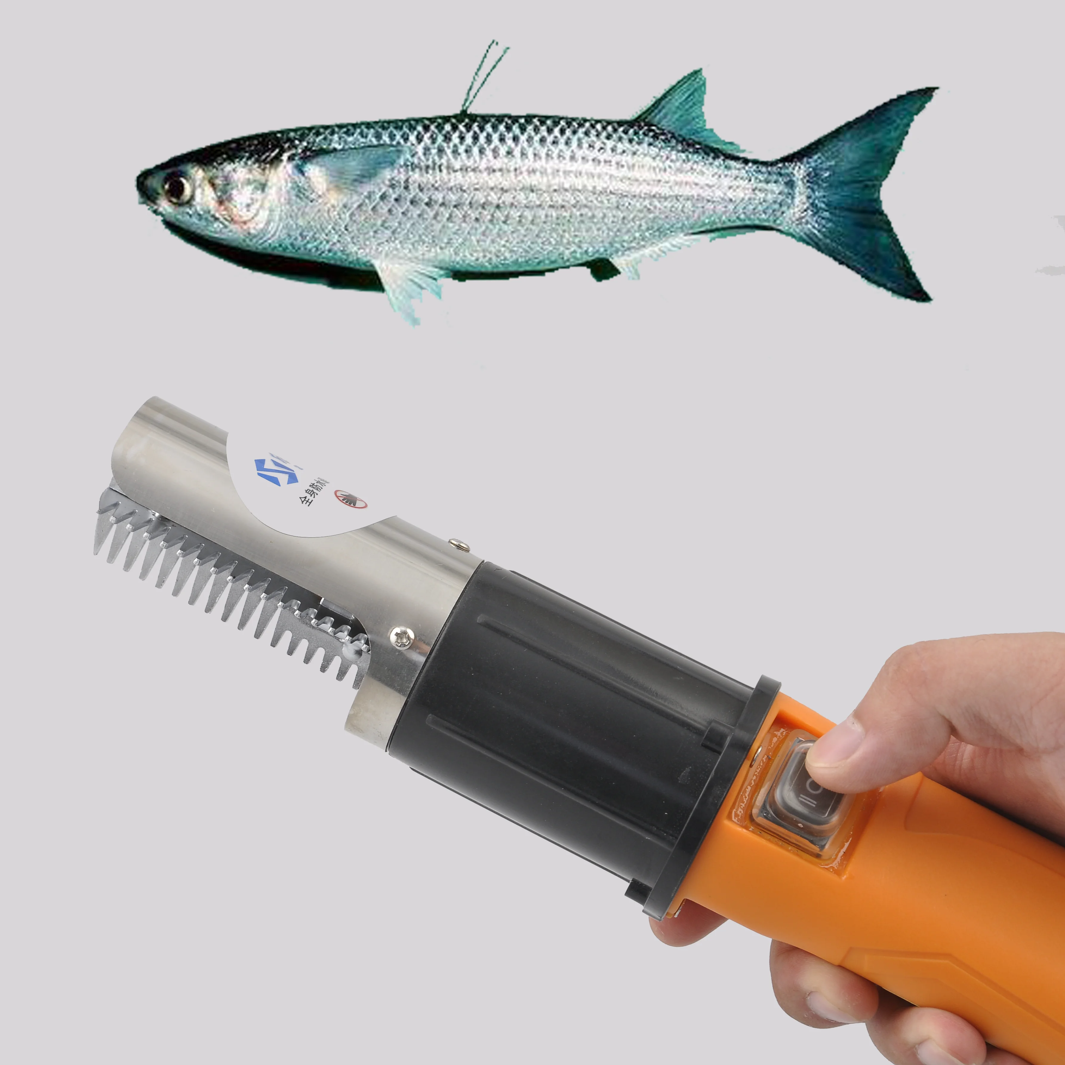 Horus Fast handheld battery electric fish scaler scraping scales remove machine with low