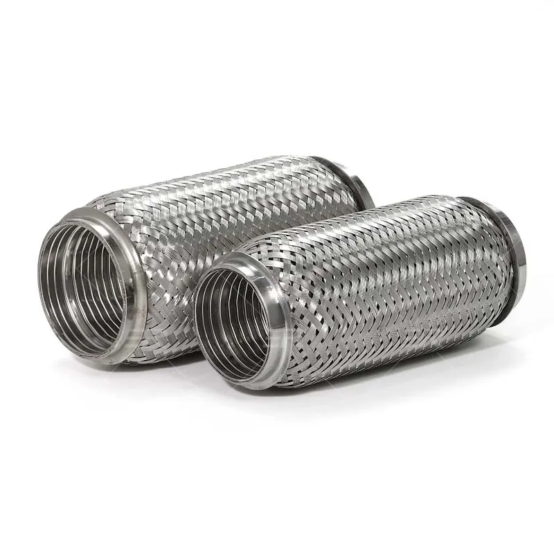 wholesale Auto exhaust system Universal Stainless Steel bellows Exhaust Flexible Pipe