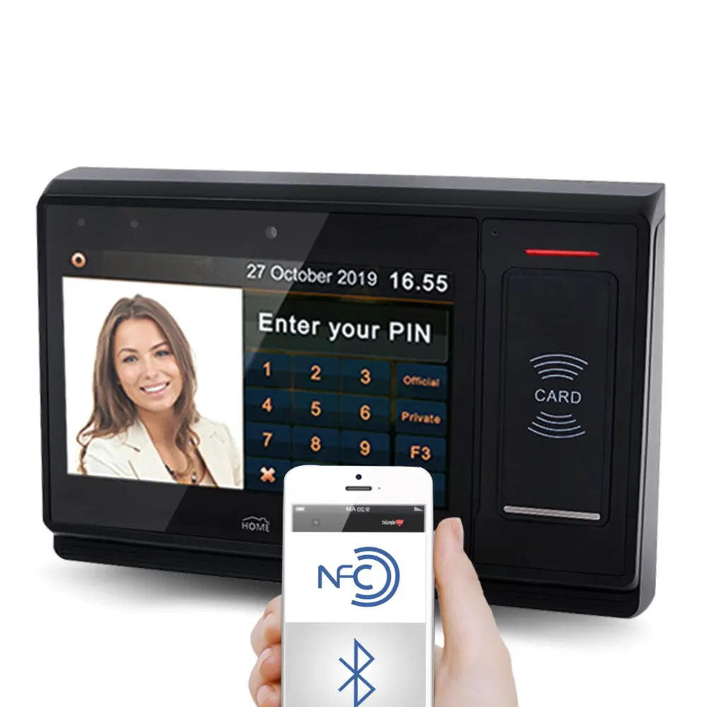 TCP/IP Wi-Fi RFID карта 100000 пользователей + отпечаток пальца 25000 шаблон посещаемость времени и система контроля доступа к дверям