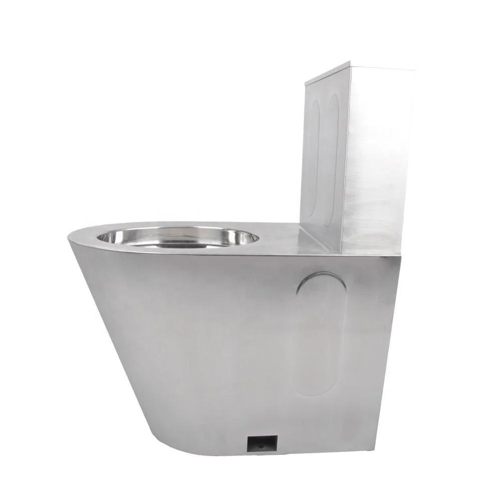 
YUSUN Satin Finished Stainless Steel Toilet Pan For Prison Jail 