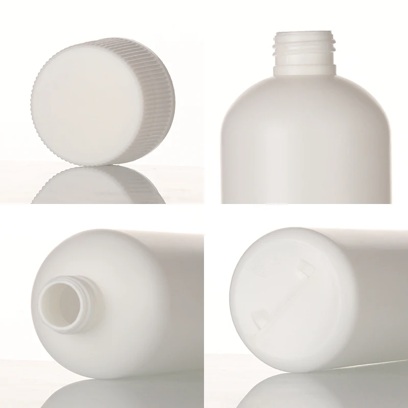 Factory Sell HDPE Plastics Bottle Screw Cap 30ml 50ml Plastic Bottle Wholesale Custom Empty Round Shoulder Bottle
