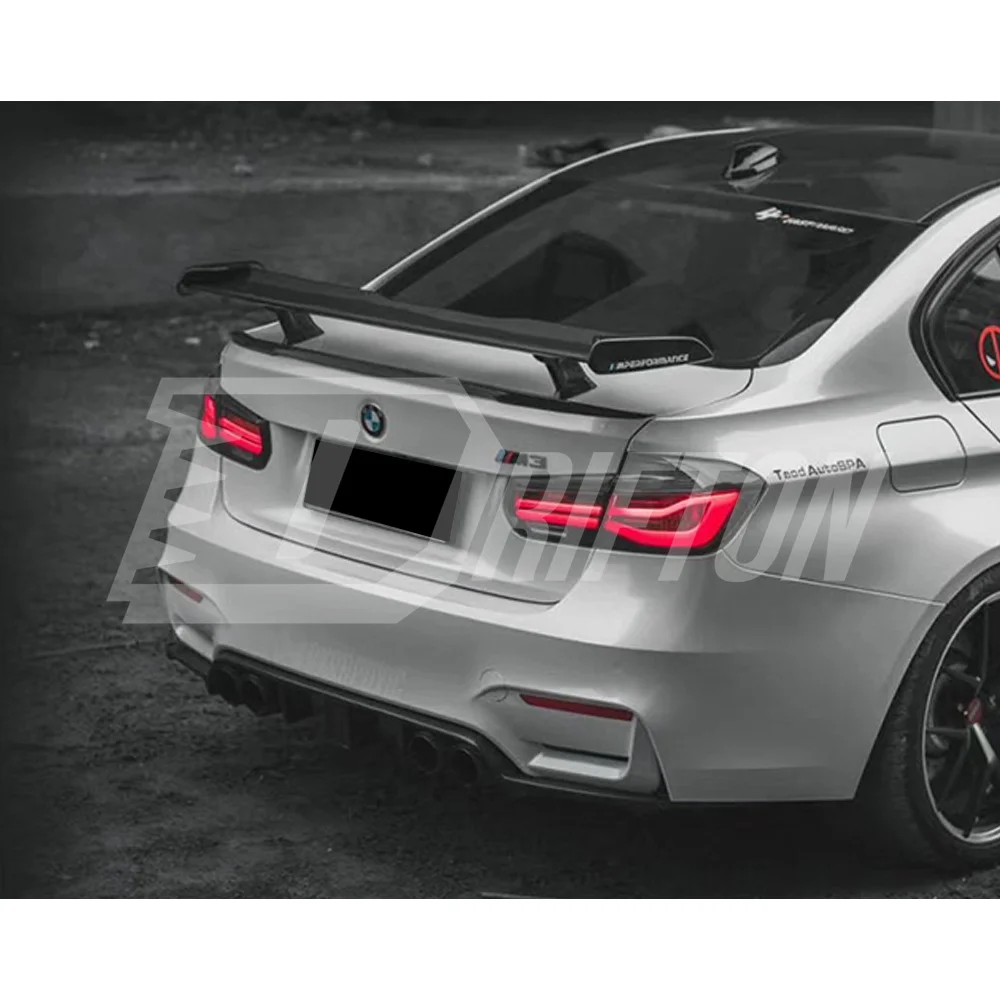 MP Style Dry Carbon Fiber GT Wing For BMW F87 M2 M2C Rear Spoiler