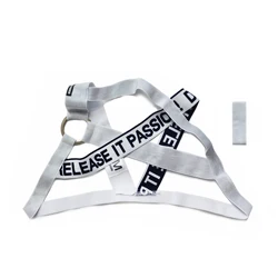 Бандажное снаряжение с логотипом на заказ, сияющий бандажный ремень, удерживающий фиксатор для тела для мужчин, одежда для вечеринки, для шоу с повязкой на руку